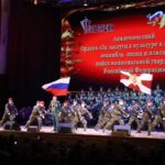 Академический ансамбль песни и пляски Росгвардии выступил в Новосибирске к юбилею ведомства