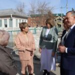 Министр образования Новосибирской области Мария Жафярова с рабочим визитом посетила Куйбышевский район