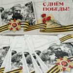 Уникальных 400 открыток изготовили для жителей Куйбышевского района к 9 Мая