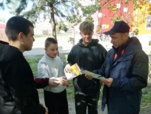 Куйбышевские спасатели ведут профилактическую работу