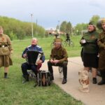 Живые страницы Победы представили в Куйбышеве