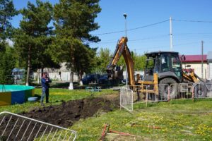 Благоустройство Городского сада в Куйбышеве началось