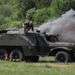 Трофейную военную технику выставили на фестивале «Сибирский огонь» под Новосибирском