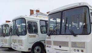 Районы Новосибирской области получили новые автобусы по нацпроекту