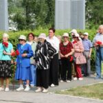 В День памяти и скорби куйбышевцы возложили цветы в сквере Воинской славы
