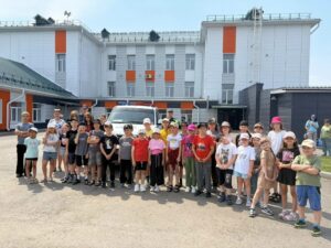 В каникулы куйбышевские школьники знакомятся со спецтехникой