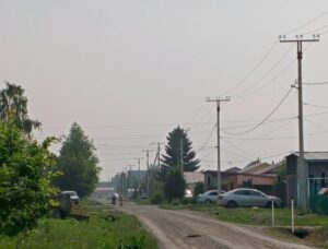 Дымка от пожаров в соседних регионах окутала Новосибирскую область