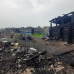 Огонь уничтожил жилой дом в деревне Куйбышевского района
