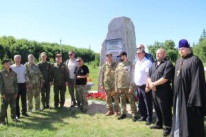 Закладной камень на Алее Героев СВО открыли в Куйбышеве