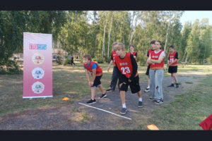 В лагере «Незабудка» прошла акция «От знака ГТО к здоровому образу жизни»