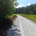 Дорогу до местного кладбища восстановили в деревне Андреевка
