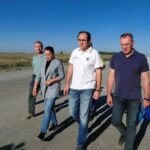 Куйбышевский район посетил министр транспорта и дорожного хозяйства Новосибирской области