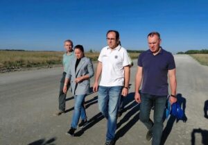 Куйбышевский район посетил министр транспорта и дорожного хозяйства Новосибирской области