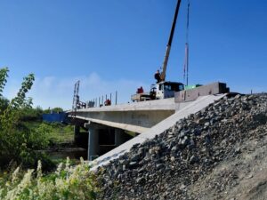Мост в районе Гагаринского парка в Куйбышеве сдадут в ноябре этого года