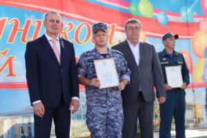В День государственного флага РФ чествовали куйбышевцев