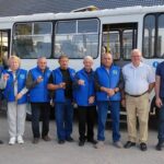Пять новых автобусов выйдут на сельские маршруты в Куйбышевском районе