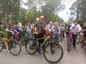 Велопробег ко Дню Российского флага и 90-летию Куйбышевского района пройдет в Березовой роще