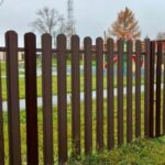 В сельском парке Абрамово Куйбышевского района восстановили забор