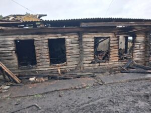 Два человека погибли во время пожара в ауле Куйбышевского района